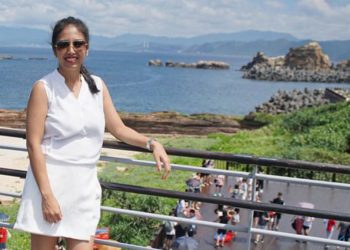 Penerjun Payung Ekstrem Wanita Indonesia, Naila Novaranti Kunjungi Taiwan