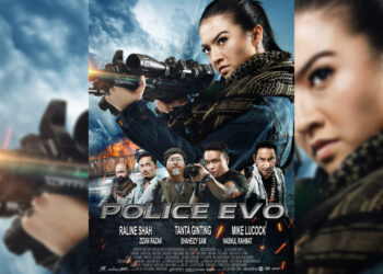 Police Evo, Film Action Pertama Raline Shah