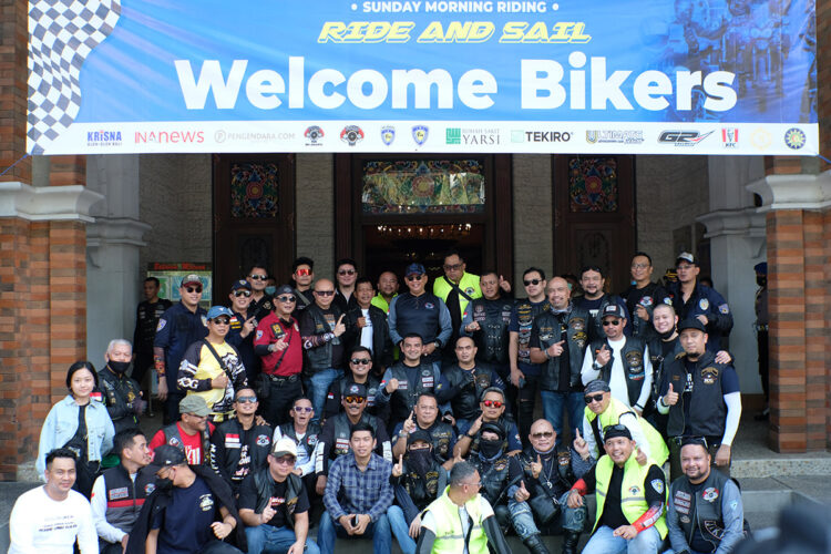 Ramaikan Pelabuhan Sunda Kelapa, Komunitas Motor Besar Berkumpul Sambil Promosikan Wisata Sejarah