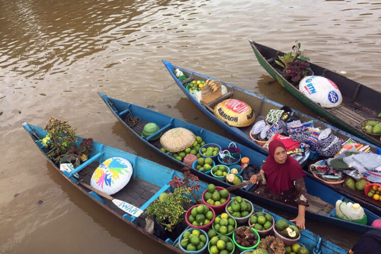 Pasar Terapung Lok Baintan, Target Utama Tim JKW PWI ke Kalimantan Selatan