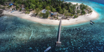 Pulau Lihaga, Si Cantik dari Minahasa Utara