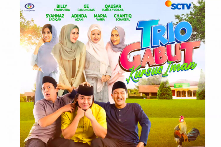 Ge, Billy dan Qausar Hadirkan Keseruan Sinetron “Trio Gabut Kursus Iman”