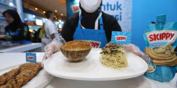 SKIPPY® Peanut Butter Hadir di Pameran Food Hotel Indonesia 2022