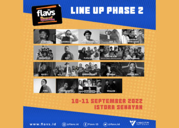 FLAVS Festival 2022 Umumkan Line up Fase Kedua