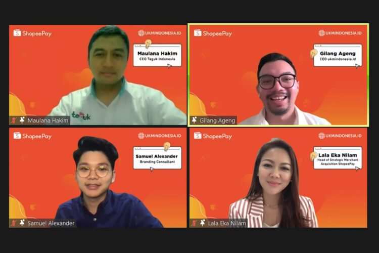 Dukung UMKM, ShopeePay dan ukmindonesia.id Beri Pelatihan Gratis