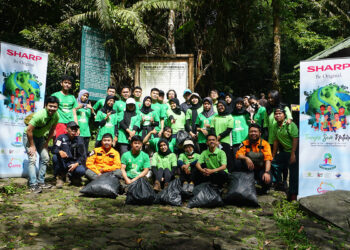 Sharp Greenerator Gaungkan Eco-Tourism di Gunung Gede