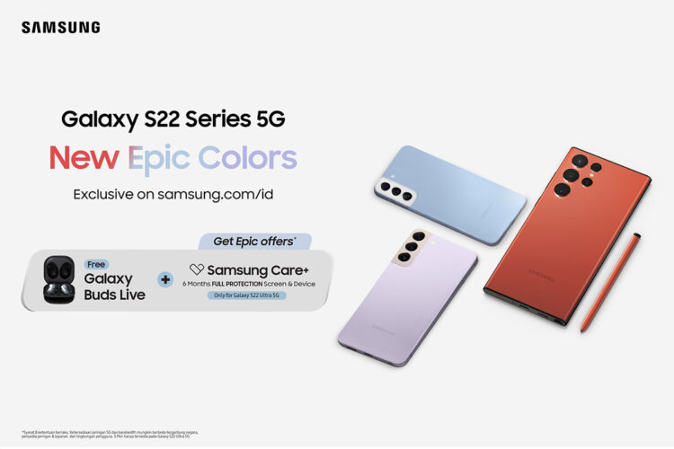 Samsung Galaxy S22 Series 5G Hadir Lewat 4 Pilihan Warna Baru