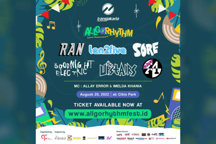 Allgorhythm Fest, Sajian Konser Musik Intim di Musim Panas 2022