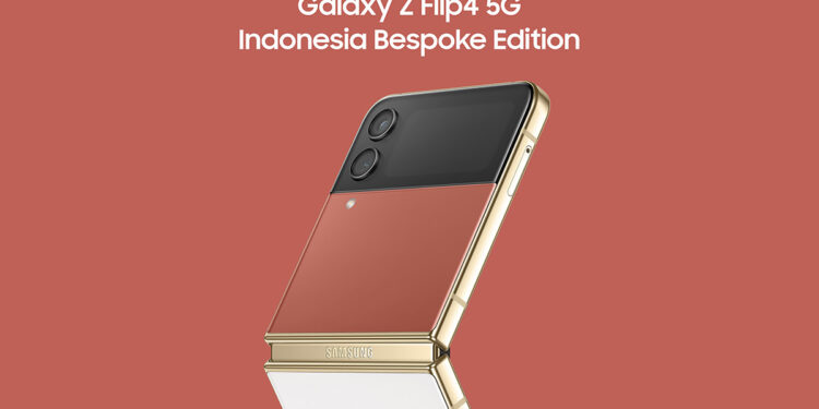 Samsung Galaxy Z Flip4 5G Indonesia Bespoke Edition Rayakan HUT ke-77 RI