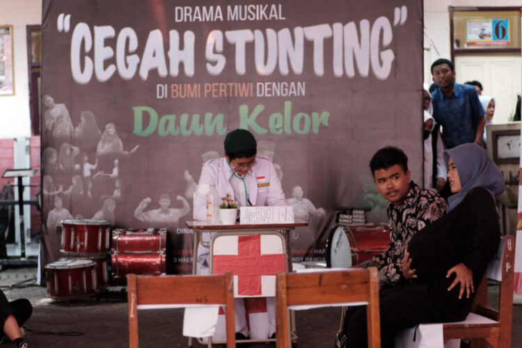 HaloPuan dan LKNU Jawa Barat Gerakkan Siswa Sadar Stunting