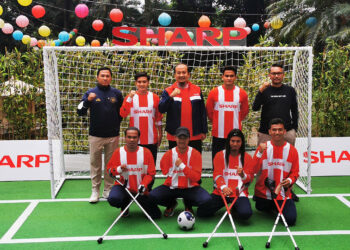 Bantu Garuda INAF Berlaga di Piala Dunia 2022, Sharp Indonesia Buktikan Dukungannya