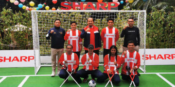 Bantu Garuda INAF Berlaga di Piala Dunia 2022, Sharp Indonesia Buktikan Dukungannya