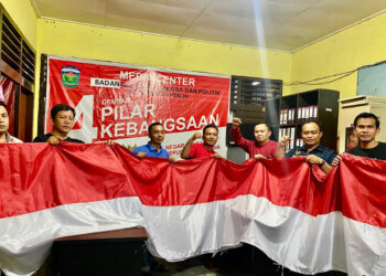 PWI Sungaipenuh Launching Gerakan 10 Juta Bendera Merah Putih