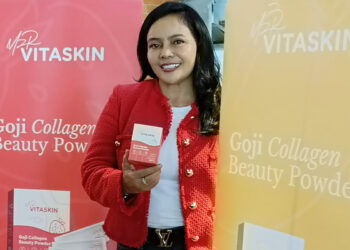 Meuthia Z Rizki Hadirkan Vitaskin Goji Collagen Beauty Powder Untuk Jaga Kesehatan Kulit
