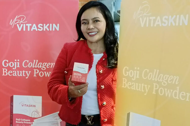 Meuthia Z Rizki Hadirkan Vitaskin Goji Collagen Beauty Powder Untuk Jaga Kesehatan Kulit