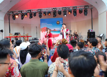 Meriahkan HUT RI ke 77, Rara LIDA & Hari LIDA Manggung di Rusia