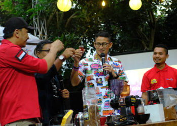 Sandiaga Optimis Kopi Cianjur Berpotensi untuk Dikembangkan