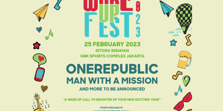 Festival Semua Kalangan “Woke Up Fest 2023” Umumkan Line Up Fase Pertama