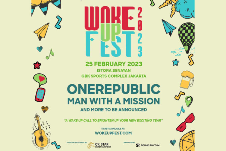 Festival Semua Kalangan “Woke Up Fest 2023” Umumkan Line Up Fase Pertama