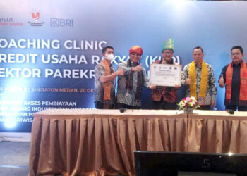 Gandeng BRI, Kemenprekraf Gelar Pelatihan Pemanfaatan KUR bagi Pelaku Parekraf Medan