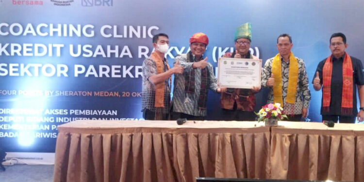 Gandeng BRI, Kemenprekraf Gelar Pelatihan Pemanfaatan KUR bagi Pelaku Parekraf Medan