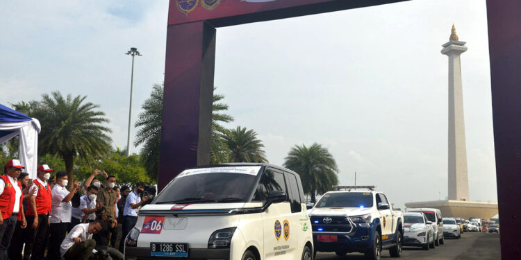 Dukung KTT G 20, Wuling Adakan Touring Kendaraan Bermotor Listrik Berbasis Baterai Jakarta-Bali 2022