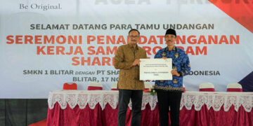 Tingkatkan Kompentesi Siswa, Sharp Class Kembali Hadir Di SMKN 1 Blitar