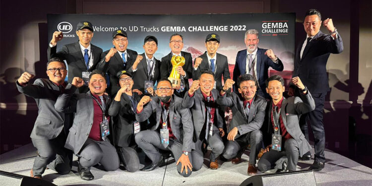Tutup Tahun 2022 UD Trucks Indonesia Raih Kemenangan di Gemba Challenge 2022
