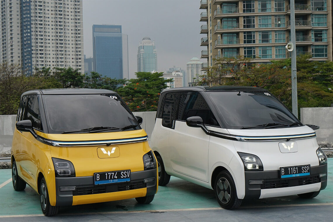 Wuling Air EV BEV for export