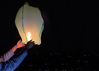 Adiroso Managed by SAHID Terbangkan Lentera Pada Puncak Pergantian Tahun 2023