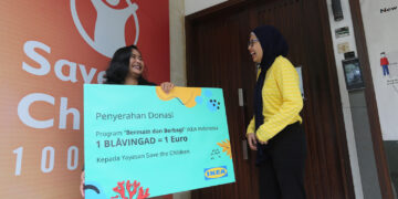Dukung Pertumbuhan Anak dengan Perbaikan Sanitasi Air, IKEA Indonesia Salurkan Donasi melalui Save the Children