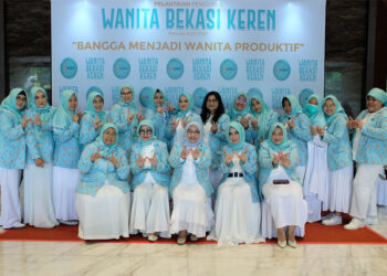 Targetkan Kemandirian Secara Ekonomi, Pengurus Wanita Bekasi Keren Periode 2022 – 2027 Resmi Dilantik
