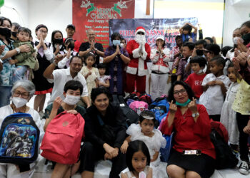 Permata Sanny Peduli Tebar Kebahagiaan Natal Kepada Anak Anak Korban Gempa Cianjur