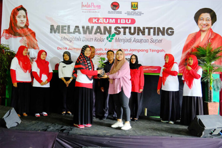 Puan Maharani Konsisten Gerakkan Warga Lawan Stunting
