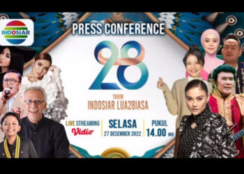 Malam Puncak HUT Indosiar Ke-28, Akan Dimeriahkan 300 Artis Ternama