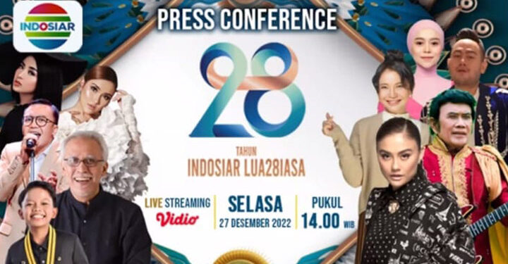 Malam Puncak HUT Indosiar Ke-28, Akan Dimeriahkan 300 Artis Ternama