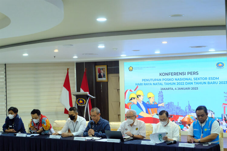 Posko ESDM Nataru Resmi Ditutup