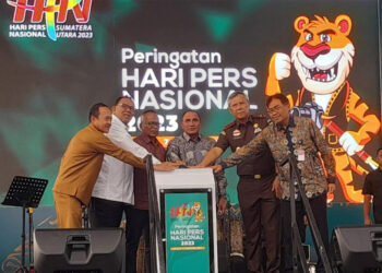 Gubernur Sumut Buka Pameran Pers, Metaverse, UMKM di Ajang HPN 2023