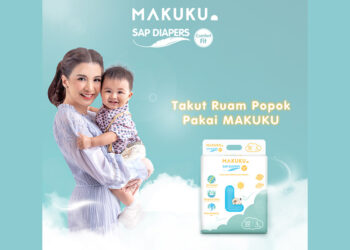 MAKUKU SAP Diapers Comfort Fit Hadirkan Popok Teknologi SAP Pertama dengan Harga Terjangkau