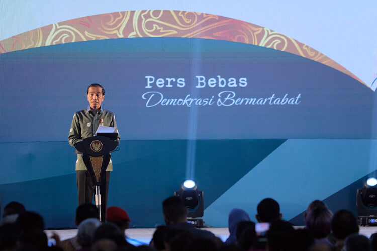 Bicara Di Puncak HPN 2023, Jokowi Sebut Dunia Pers Sedang Tidak Baik-Baik Saja