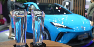 MG Cetak Hattrick, Borong Penghargaan The Most Favorite EV Car untuk MG4 EV dan The Most Favourite Best Booth di IIMS 2023