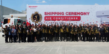 Sharp Indonesia Lakukan Pengiriman Pertama Produk AC Dalam Negeri