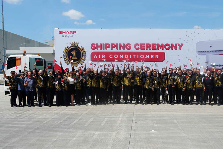 Sharp Indonesia Lakukan Pengiriman Pertama Produk AC Dalam Negeri