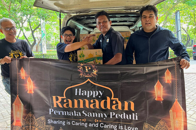Jemput Keberkahan Ramadan, Permata Sanny Peduli dan YPJI Salurkan Bingkisan Lebaran untuk 100 Jurnalis