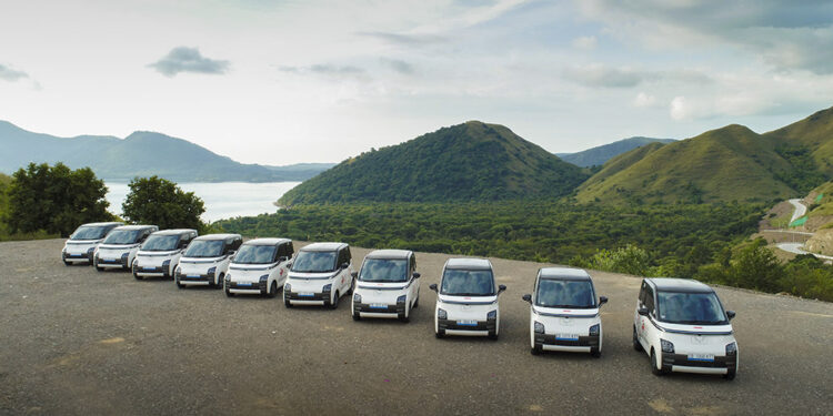 Wuling Air ev Ambil Bagian Untuk Sukseskan KTT ASEAN 2023 Labuan Bajo