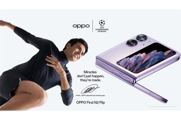 Kemas Kemitraan Liga Champions UEFA 2023, OPPO Tunjuk Kaká sebagai Global Brand Ambassador