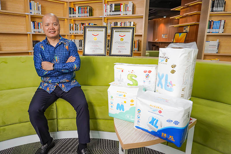 Jadi Solusi Kesehatan Kulit si Kecil, MAKUKU Rajai Industri Popok di Indonesia