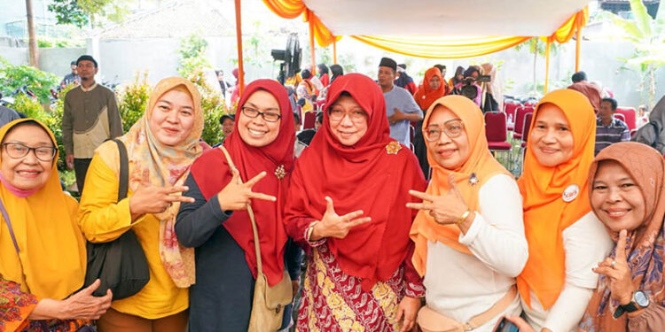 Anis Byarwati Kunjungi Pelaku UMKM dan Gelar Pasar Sembako Murah di Jakarta Timur