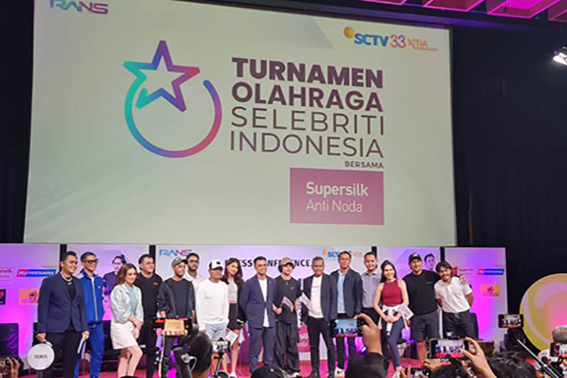 Puluhan Selebriti Tanah Air Siap Berlaga di Ajang “Turnamen Olahraga Selebriti Indonesia Bersama Supersilk Anti Noda”