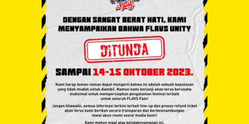 Siapkan Festival Lebih Baik, FLAVS Tunda Penyelenggaraan Hingga Oktober 2023